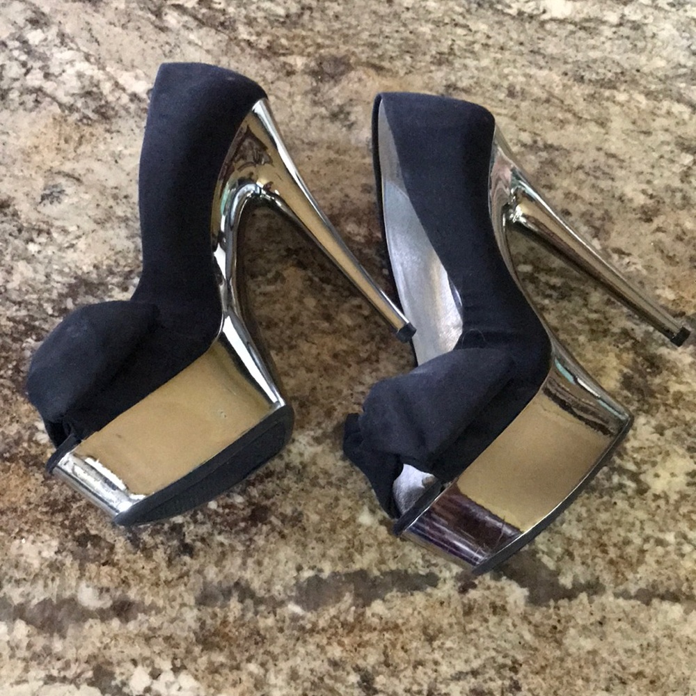 Black Stiletto Heel by Wild Pair